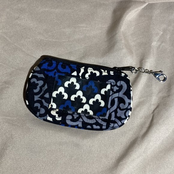 2 Vera Bradley Canterberry Bags. Tote with Change Purse Attachment + Mini Purse - Picture 3 of 12